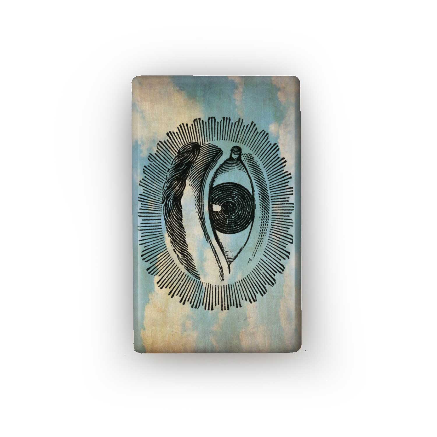 Lucy Lu Designs – Engroshandel Magnet – Seeing Eye Tarot Fortune Luck Cool Genbrugt USA Flad Magnet