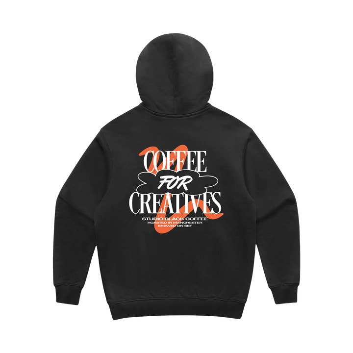 Coffee for Creatives Hoodie | Black for wholesale by Studio Black