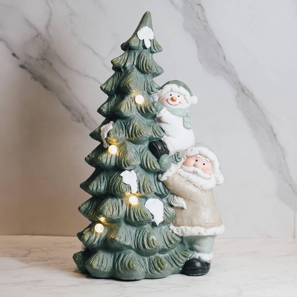 A Cheerful Giver - Wholesale Christmas Decoration - Mistletoe Santa Helper with LED Lights — Christmas, Holiday Decorations1