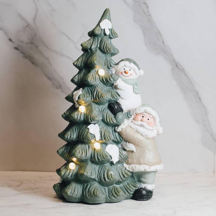 A Cheerful Giver - Wholesale Christmas Decoration - Mistletoe Santa Helper with LED Lights — Christmas, Holiday Decorations1