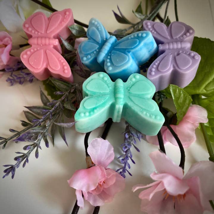 Butterfly Wax Melts / Spring Wax Melts for wholesale by Sugar and Spice Custom Creations