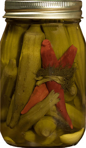 Wendi’s Good Things Market - Wholesale Pickled Vegetables - Wild Pickled Okra1
