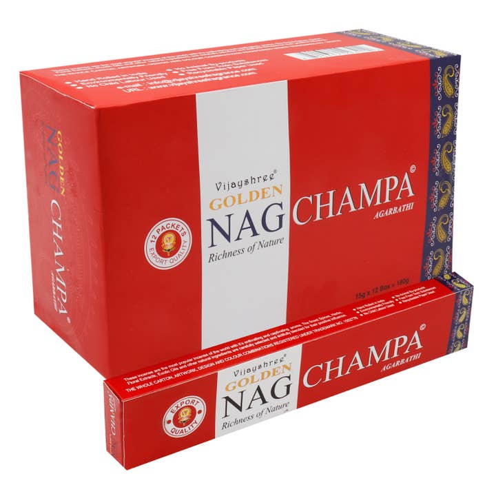 Ancient Wisdom - Wholesale Incense - 15g Golden Nag - Champa Incense