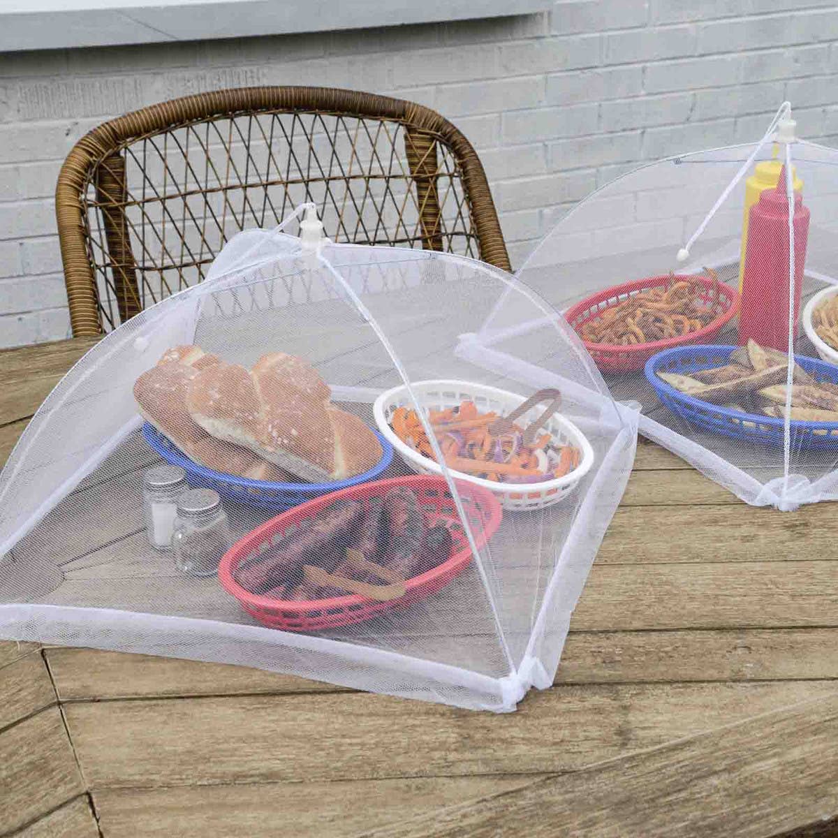 TableCraft Products Company - Wholesale Kitchen Tool/Gadget - Mesh Food Tents, Set of 21