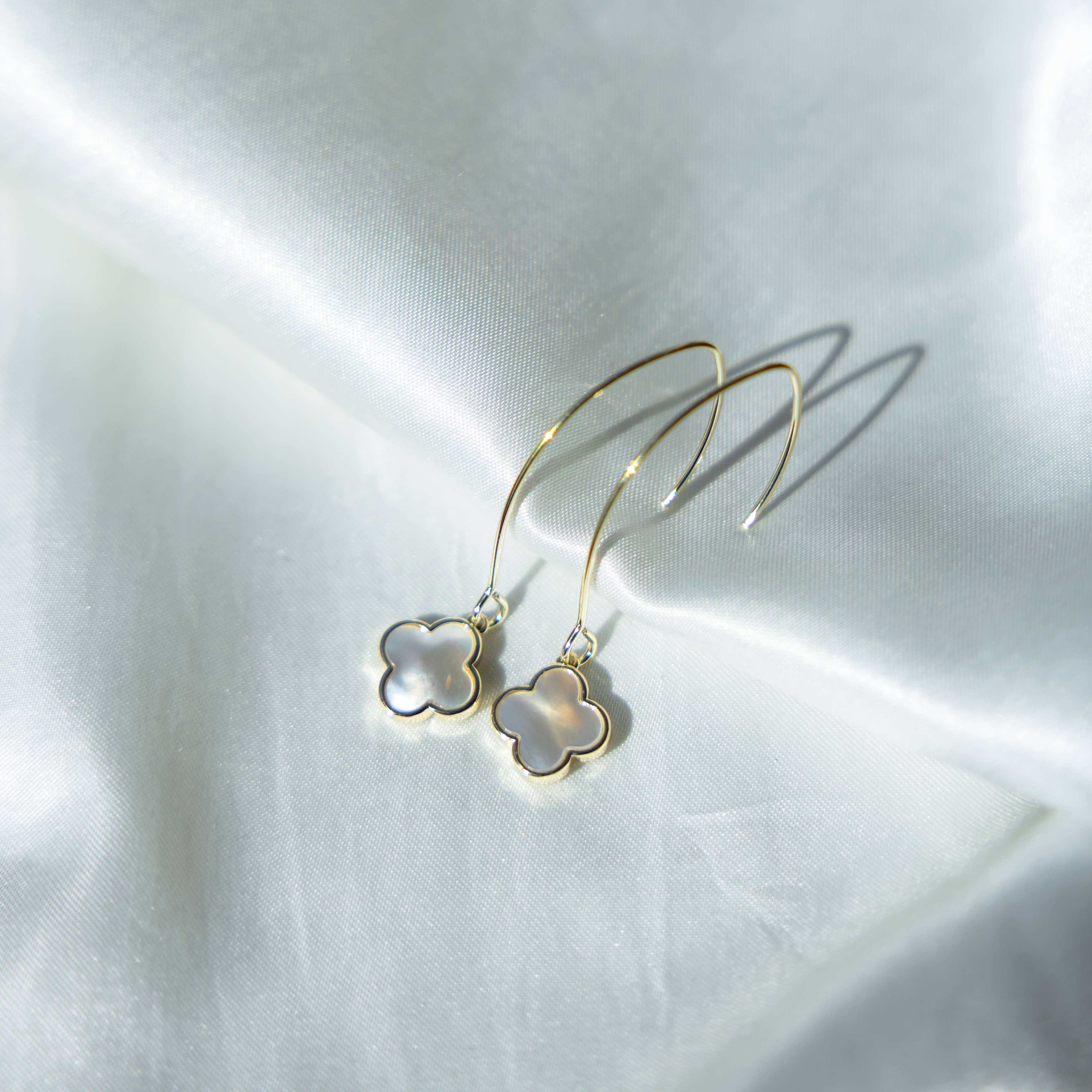 Glee Jewelry - Wholesale Dangle Earrings - Anya Earrings-mother of pearl1