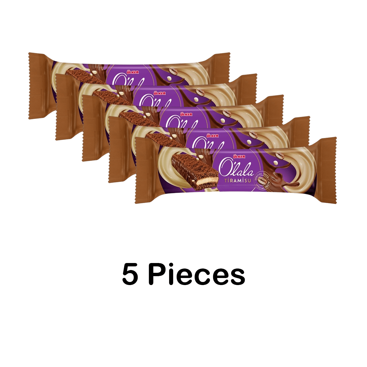 Aladdin - Wholesale Chocolate Bar - Ulker O'lala Tiramisu Cake Turkish Premium Halal Snack0