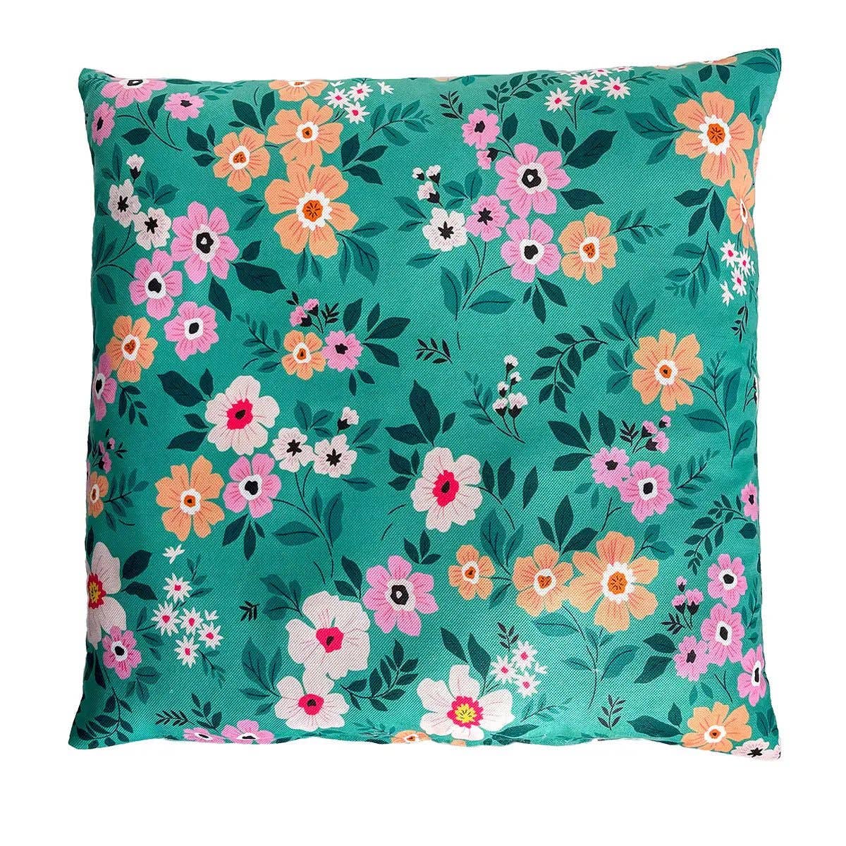 Lempi Lifestyle – Großhandel Zierkissenbezug – Lempi Mint Flower Kissenbezug I 50x50 cm0