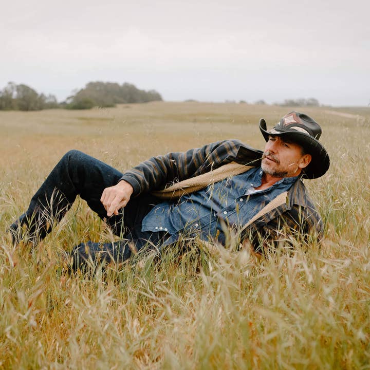 American Hat Makers – Großhandel Cowboyhut – Unisex – Leder Klapperschlange Cowboyhut - Stil Sturm2