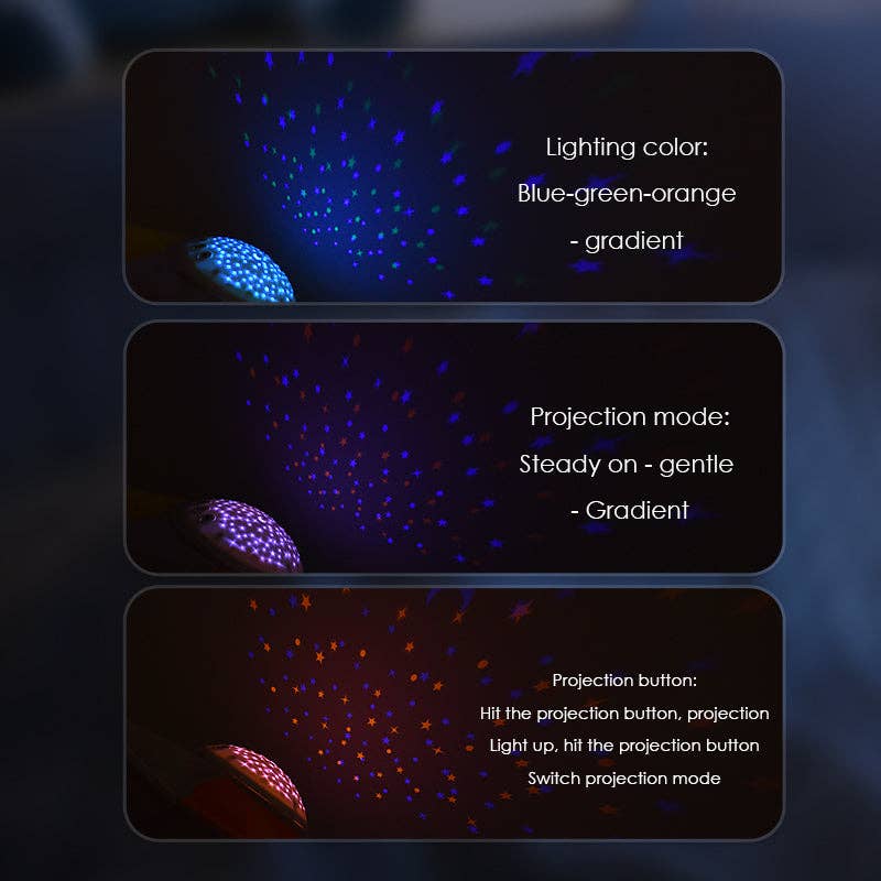 Joymaxx - Wholesale Night Light - Kids & Baby - Slaaptrainer Knuffel met Sterrenprojector en Muziek2