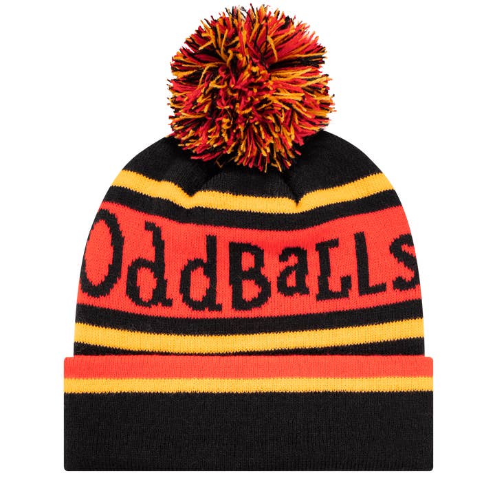 Black | Yellow | Red - Bobble Hat for wholesale by OddBalls