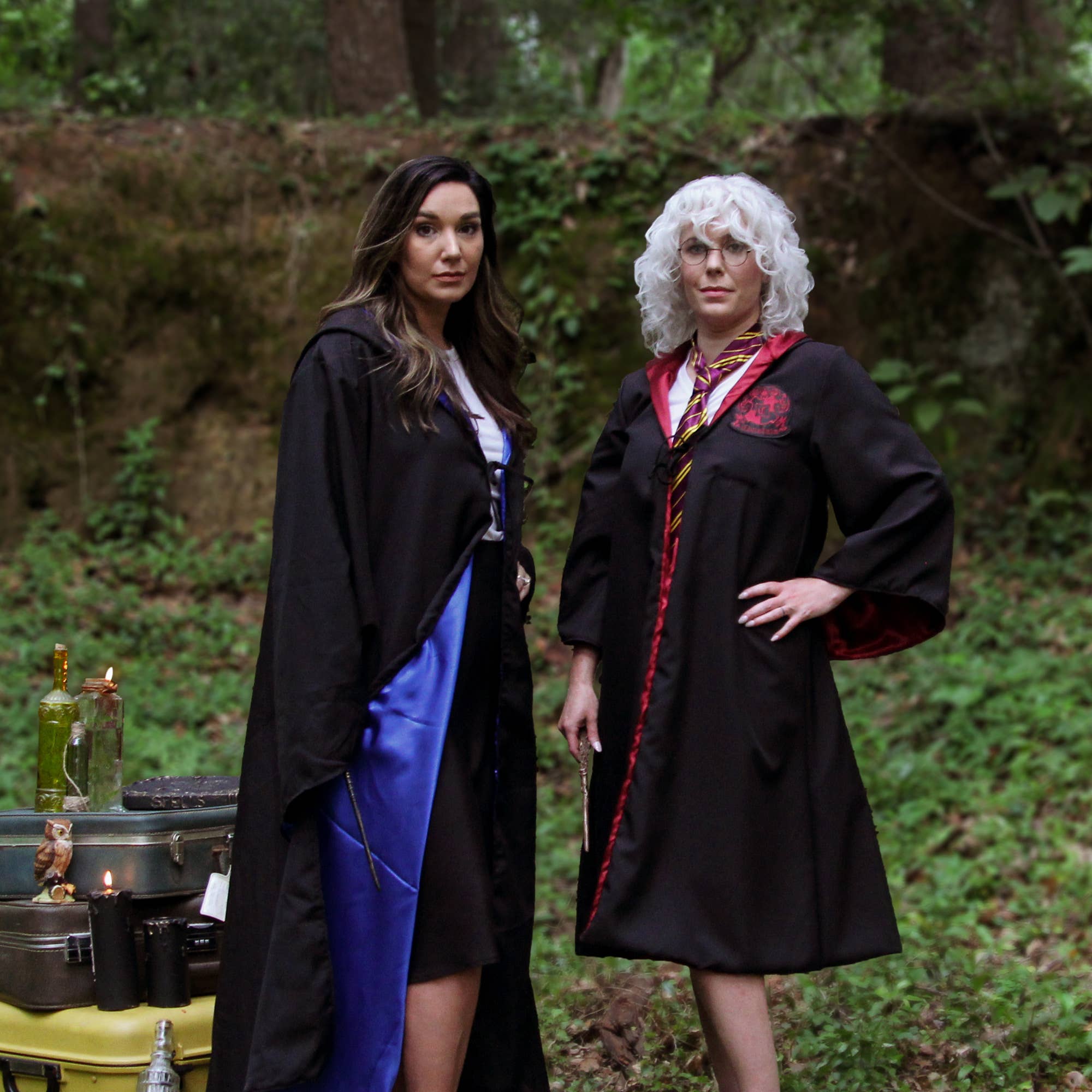 everfan - Wholesale Costume - Unisex - Adult Black Wizard Robe with Satin Liner5