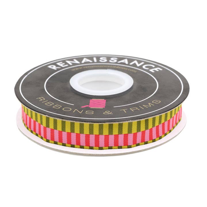 Love Notes - Stacks - 7/8" width - by Renaissance Ribbons - 15 Yard Spool for wholesale by Renaissance Ribbons