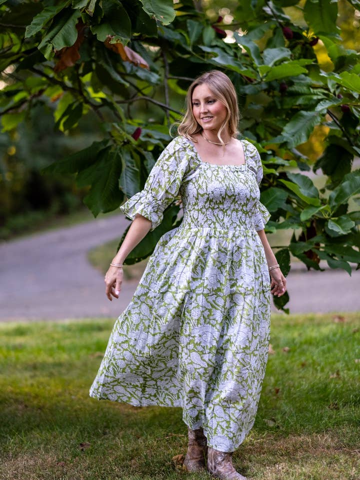 Robe Olivia 100 % coton pour la vente par Wear Clarity