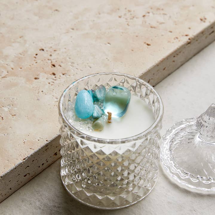 Silk oil of Morocco - Wholesale Jar/filled candle - Crystal Candle Trade Starter Pack Option 16