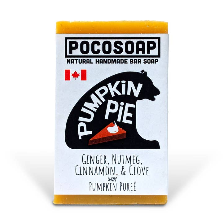 Pumpkin Pie Gender Neutral Eco-Friendly Soap for wholesale by PoCo Soap Co.