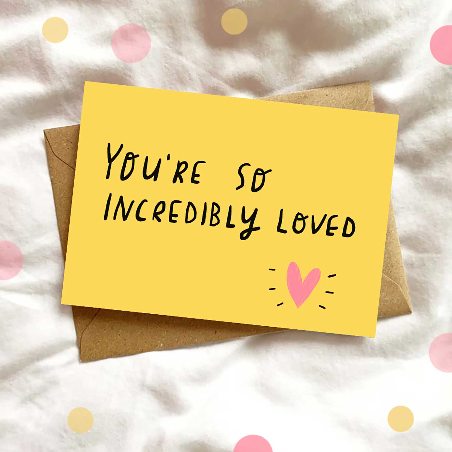 Nicola Rowlands – wholesale Love card – So incredibly loved greeting card2