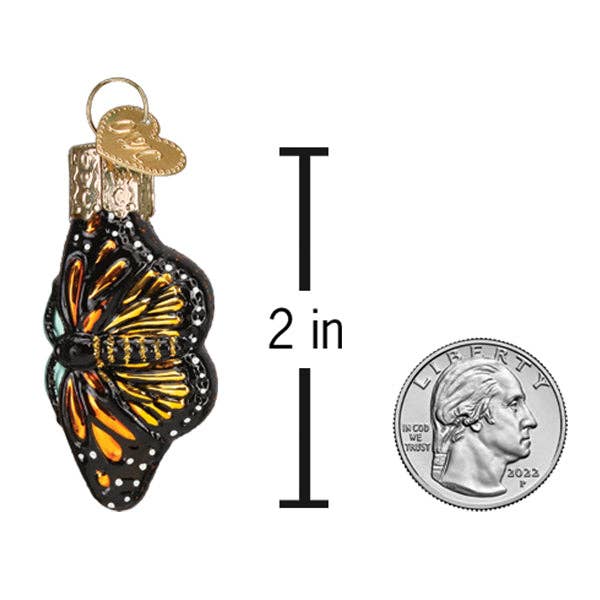 Old World Christmas - Wholesale Ornament - Mini Monarch Butterfly Ornament4