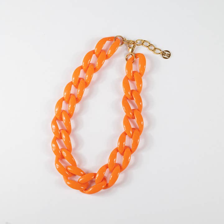 Hoo Hoops - Wholesale Link & Chain Necklace - Acrylic Chain Necklace
