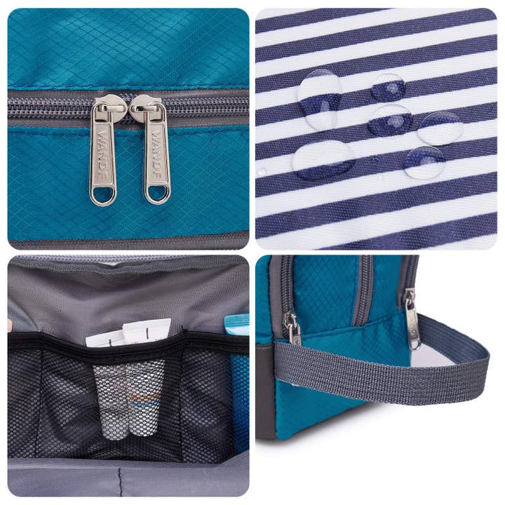 wandf - Wholesale Toiletry Bag - Unisex - Toiletry Bag Hanging Dopp Kit Water Resistant Shaving Bag35