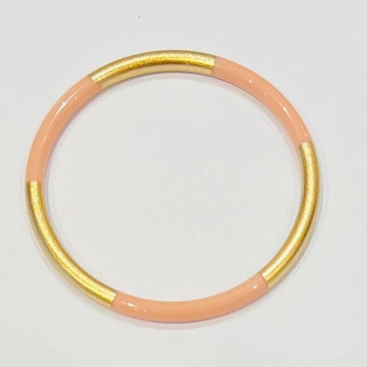 Bekväm och elegant tvåfärgad stålhartsring 5mm – Ø65mm för wholesale av Bijoux 7bis