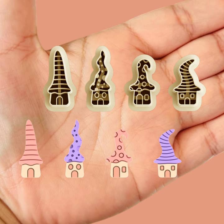 Svampehus Pakke Halloween Polymer ler skærer for engroshandel hos Roussell Prints and Demand LLC