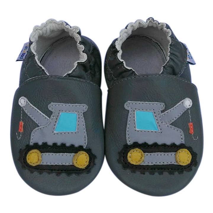 Jinwood - Wholesale Dress Shoes - Kids - Jinwood Soft Sole toddler Infant Baby Boys Shoes Crane 0-2Y
