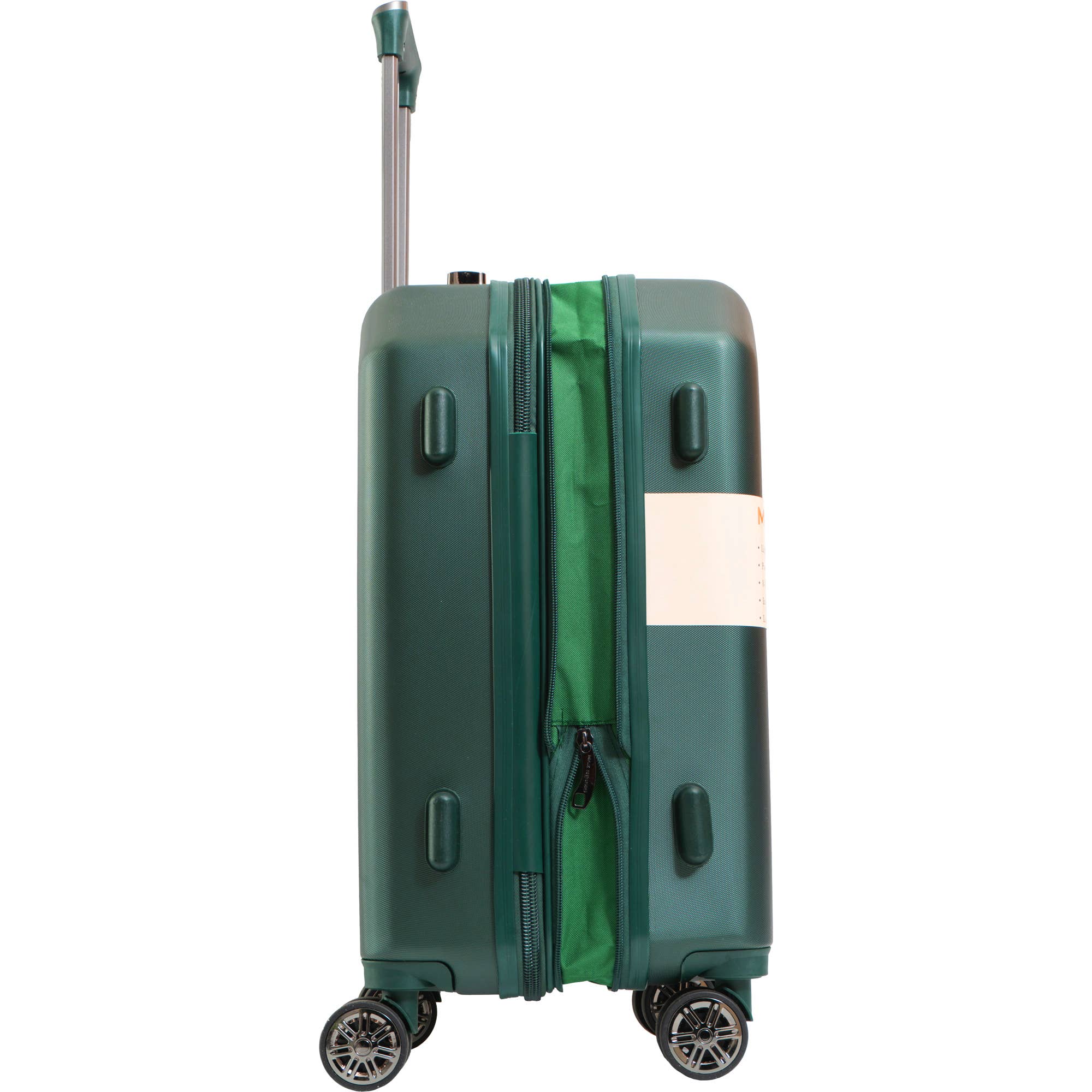  EMERALD Max Studio ABS Hard Sided 3-Piece The Hexagon Luggage Set for wholesale on Faire12
