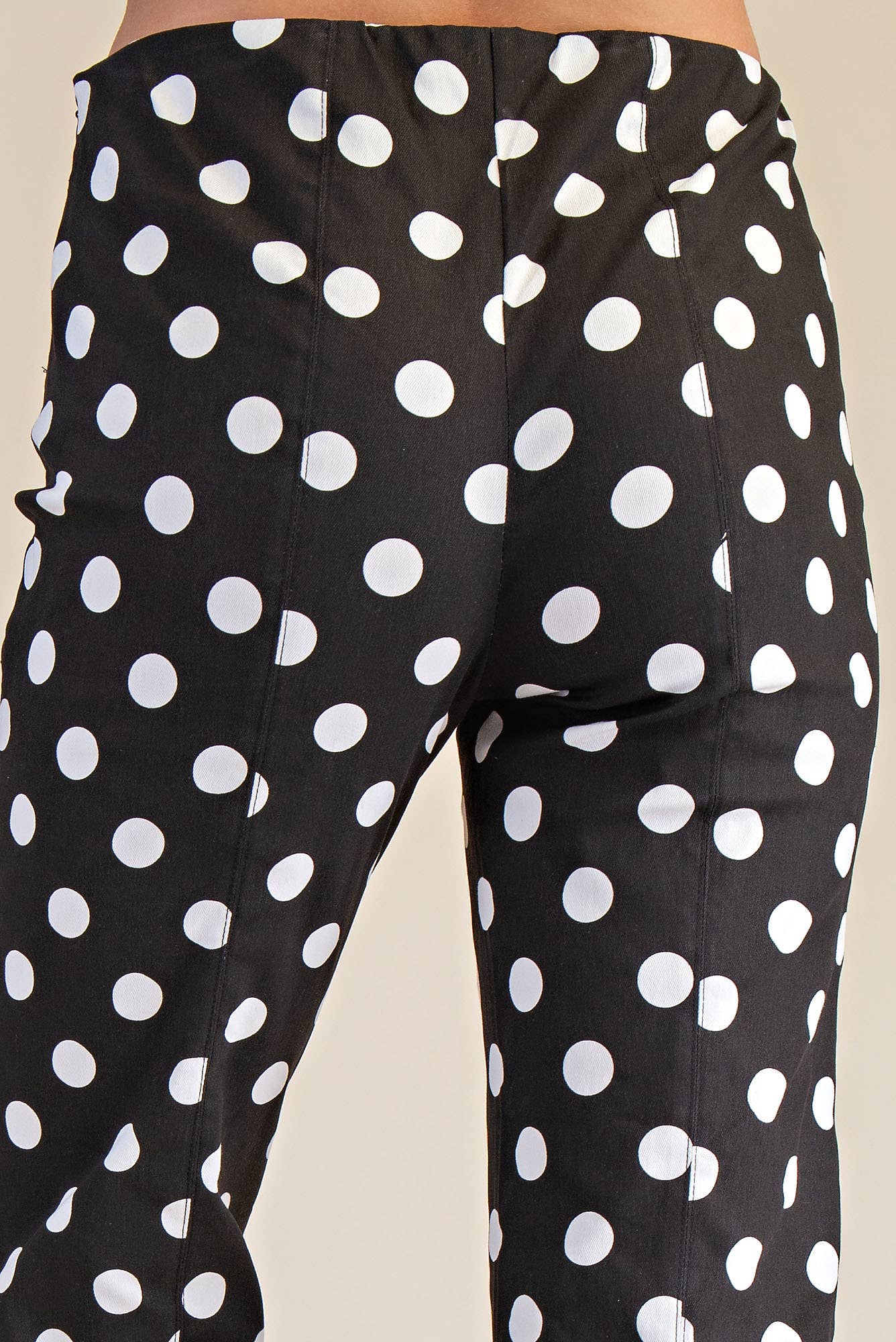 Glam - Wholesale Pants - Women's - Flare Crop Dot Pants7