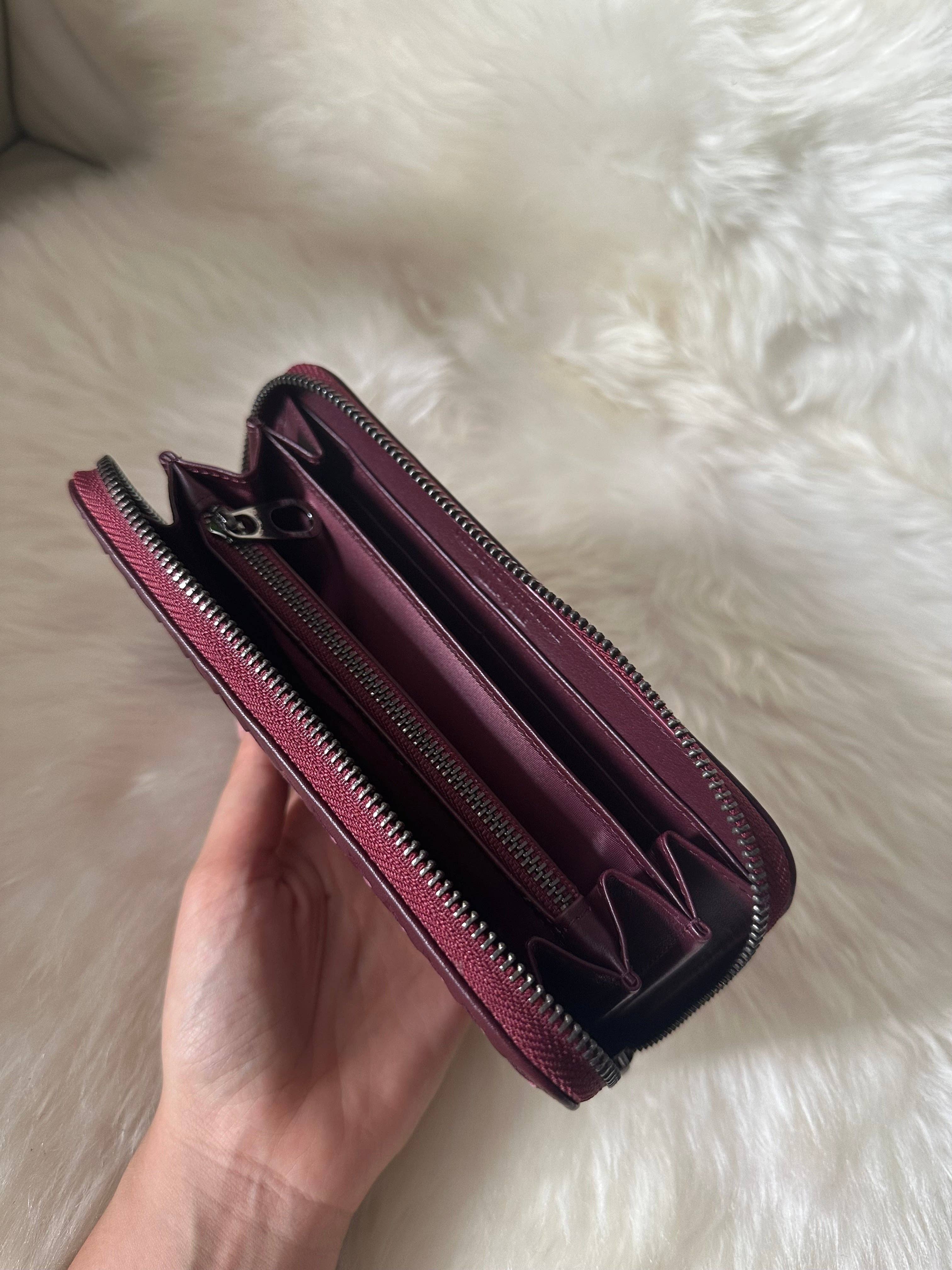 Zhade - Vente Portefeuille – femme - Portefeuille tressé moyen6