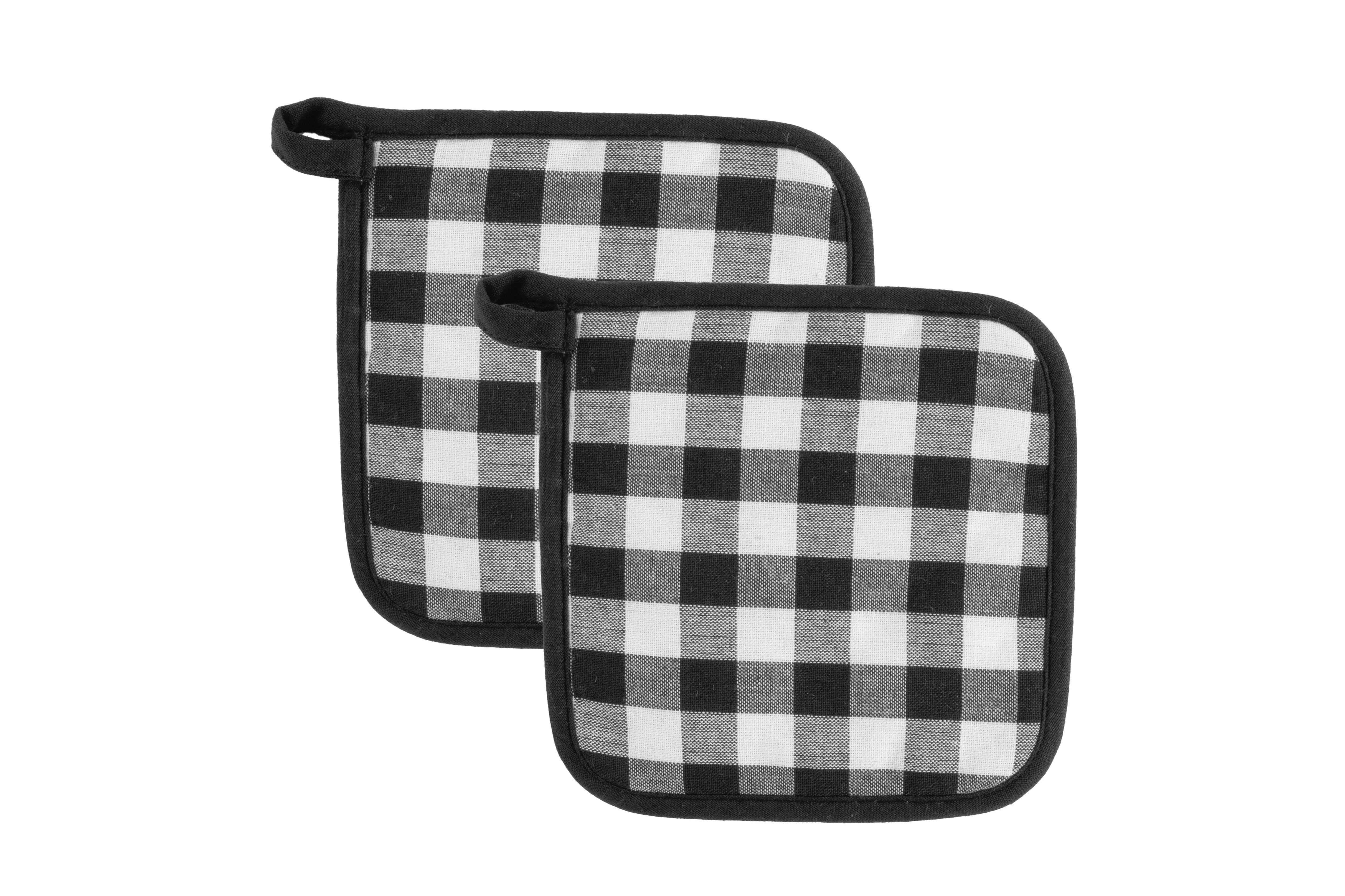 Tiseco - Wholesale Oven Mitt/Pot Holder - Pot holder GINGHAM - SET/2 - 20x20 cm1