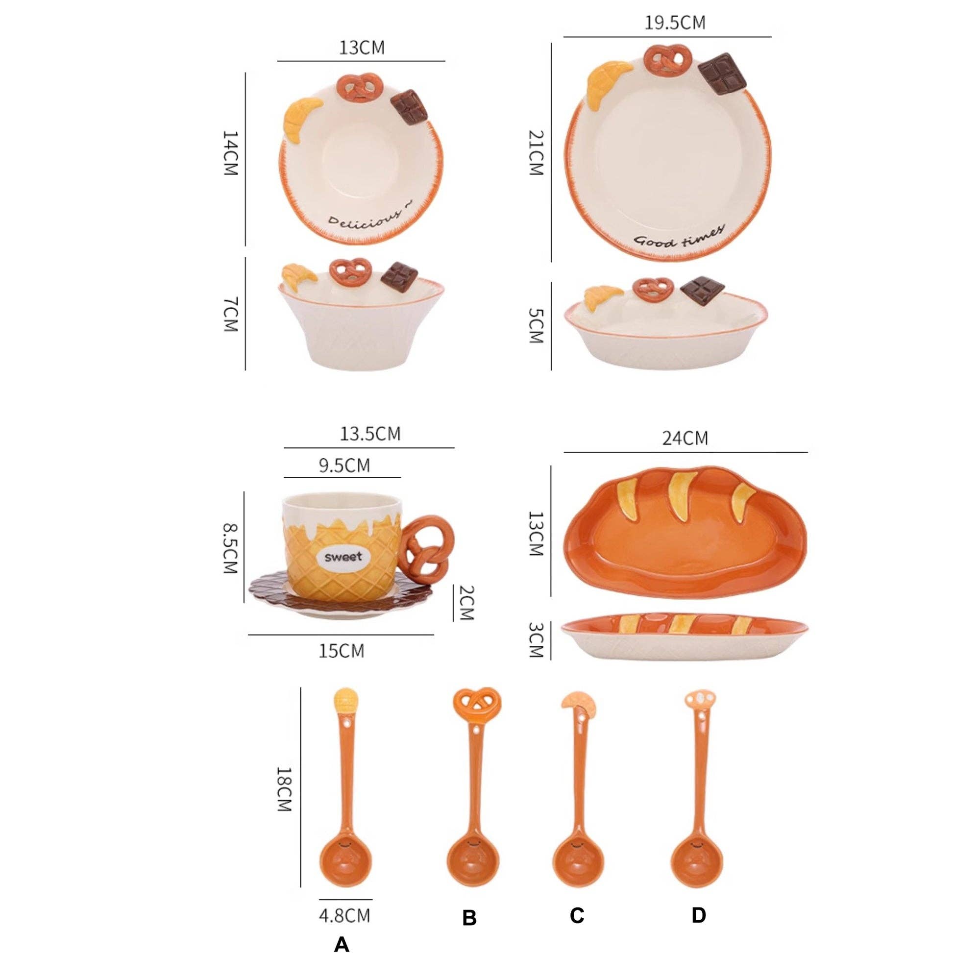 MinoCraft - Wholesale Dinnerware Set - Ceramic breakfast dishes15