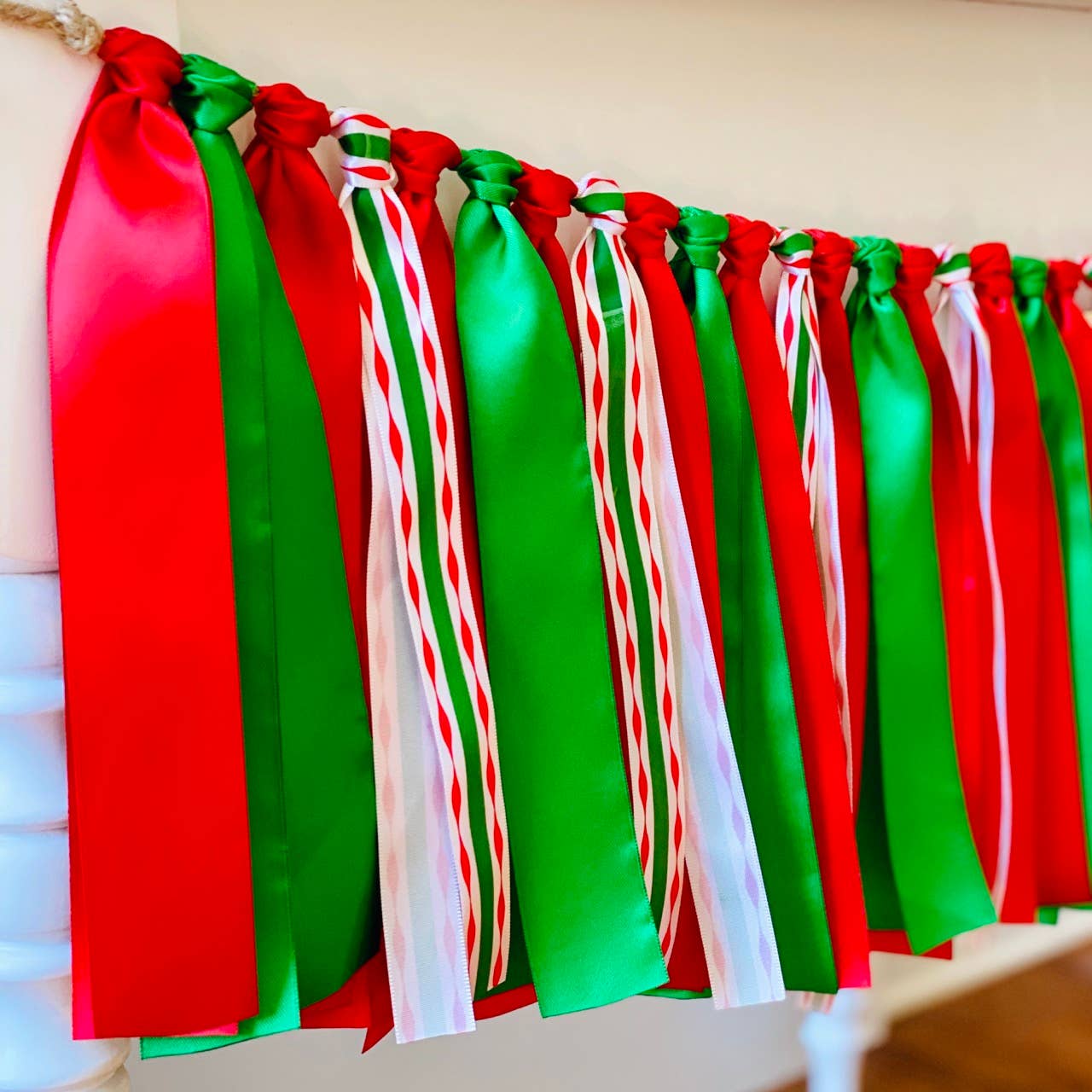 The Party Teacher - Wholesale Bunting/Garland - Christmas Ribbon Bunting3