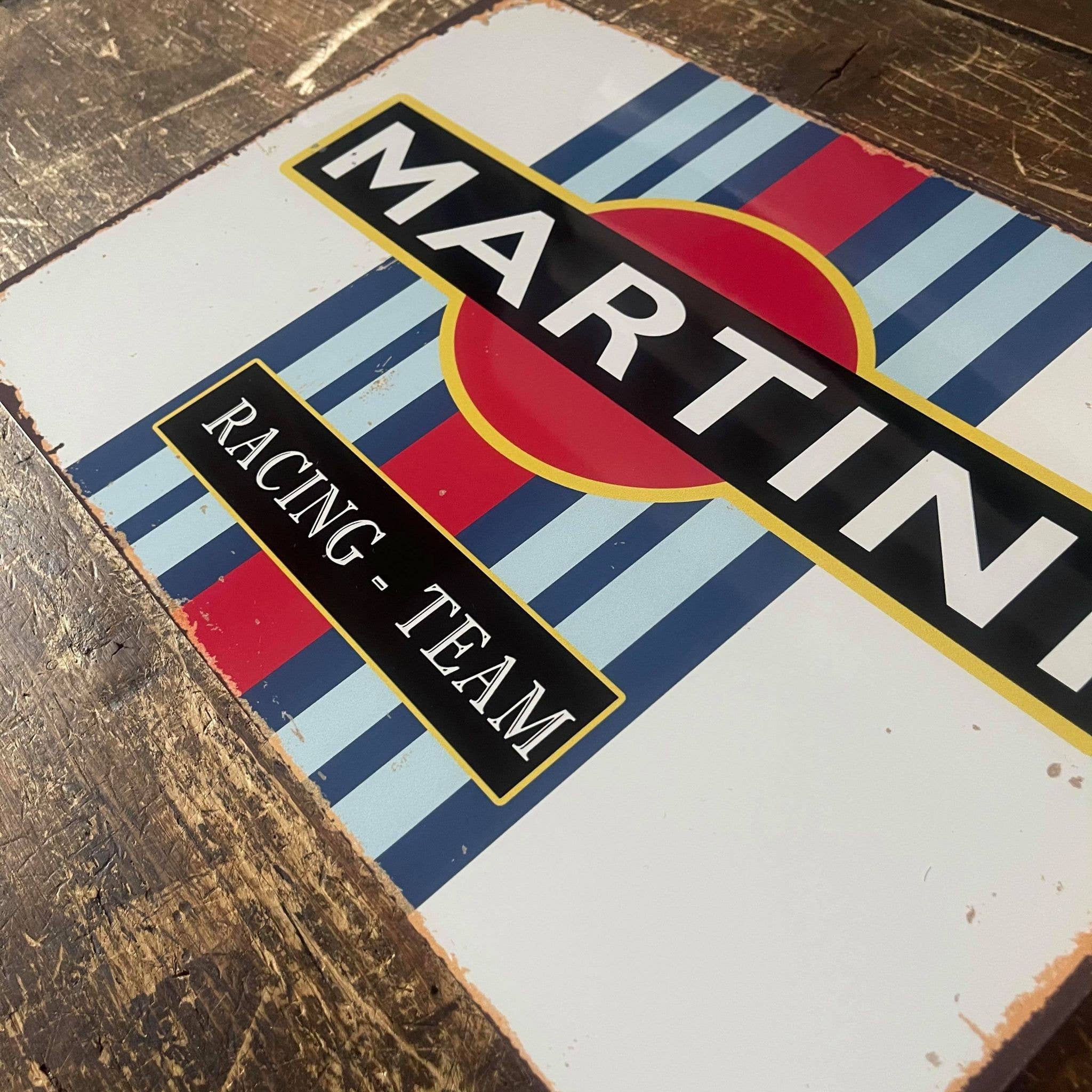The British Metal Signs Company - Wholesale Sign - Martini Racing Team   - Metal Advertising Wall Sign1