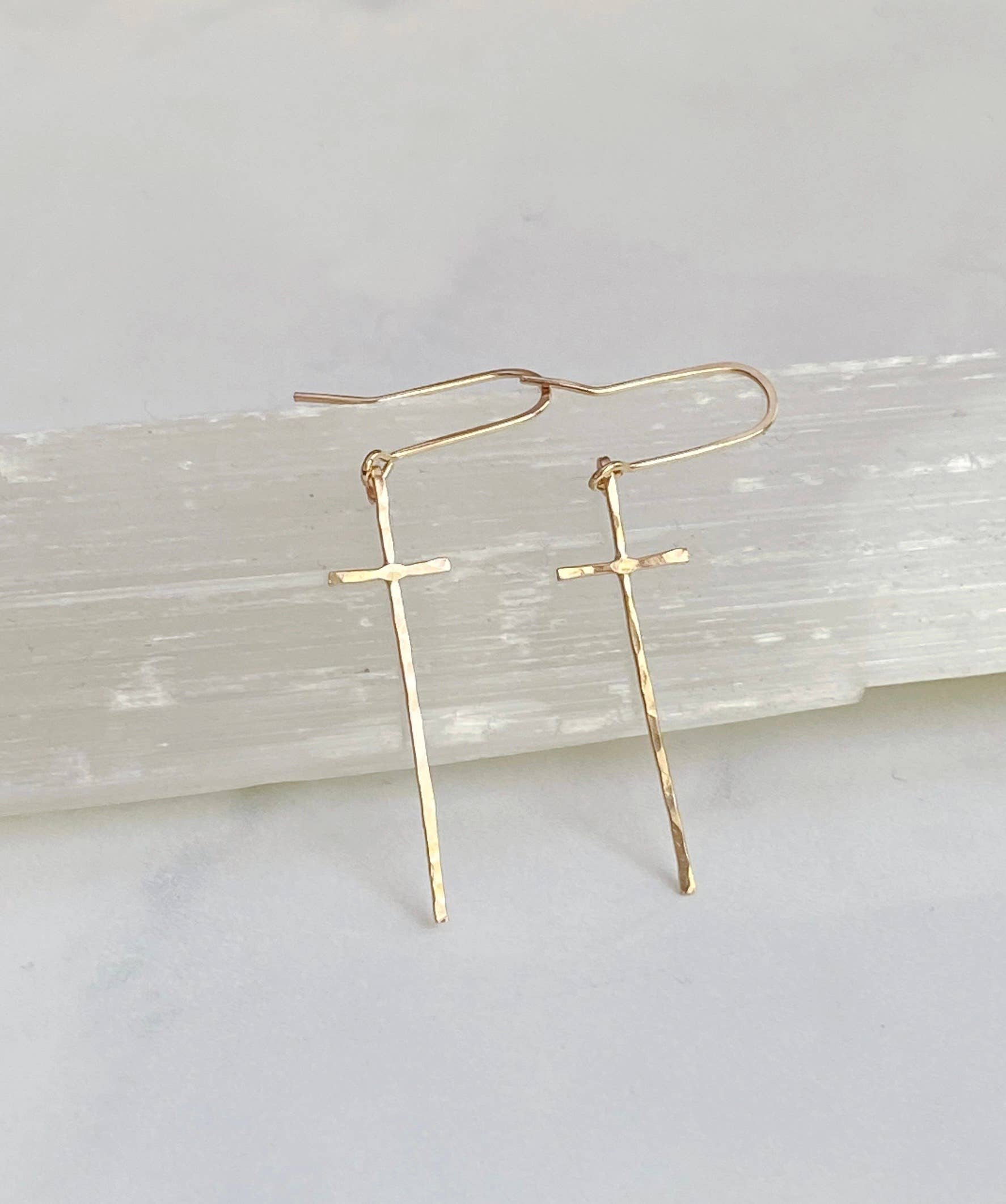 Bonnie Boardman Jewelry - Wholesale Dangle Earrings - Modern cross earrings2