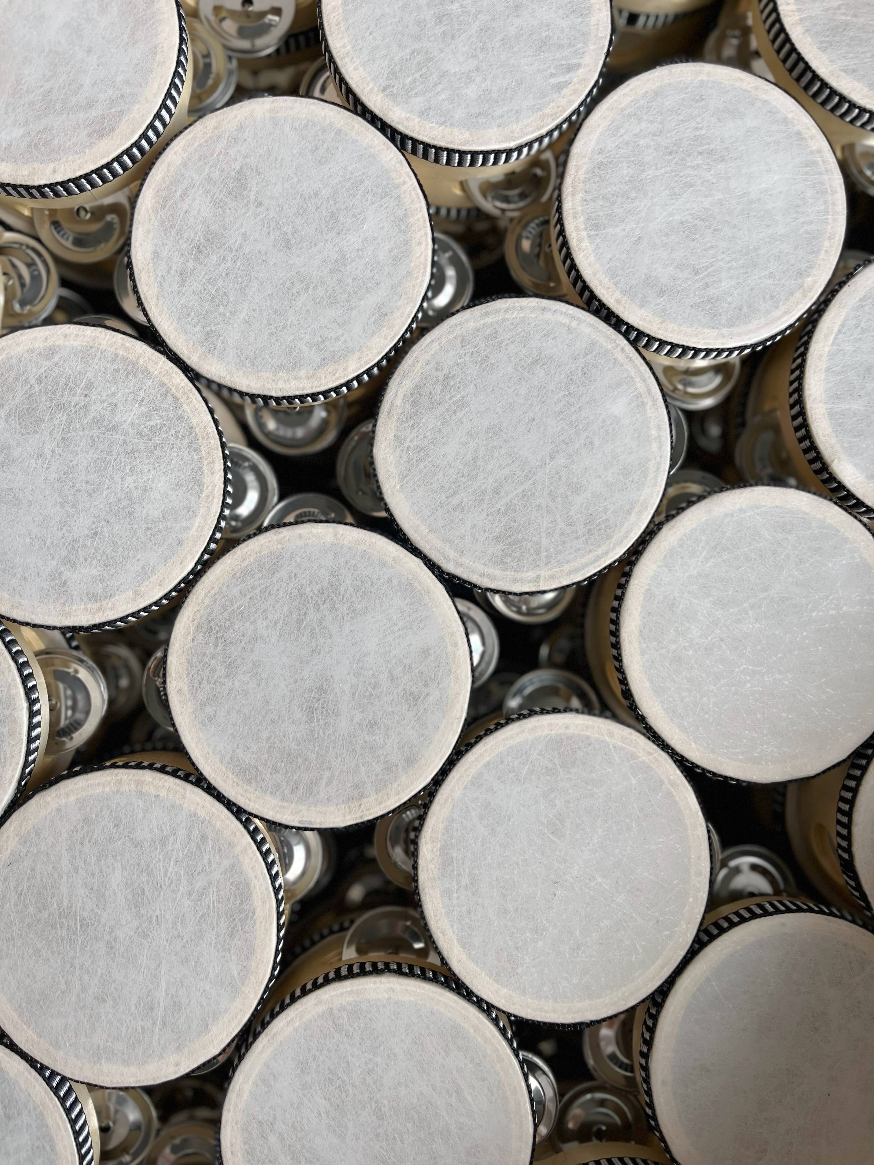 All Wooden Elements - Wholesale Musical Toy - Kids & Baby - 4 in Baby Mini Wooden Tambourine - Kids Drum Instrument Toy7