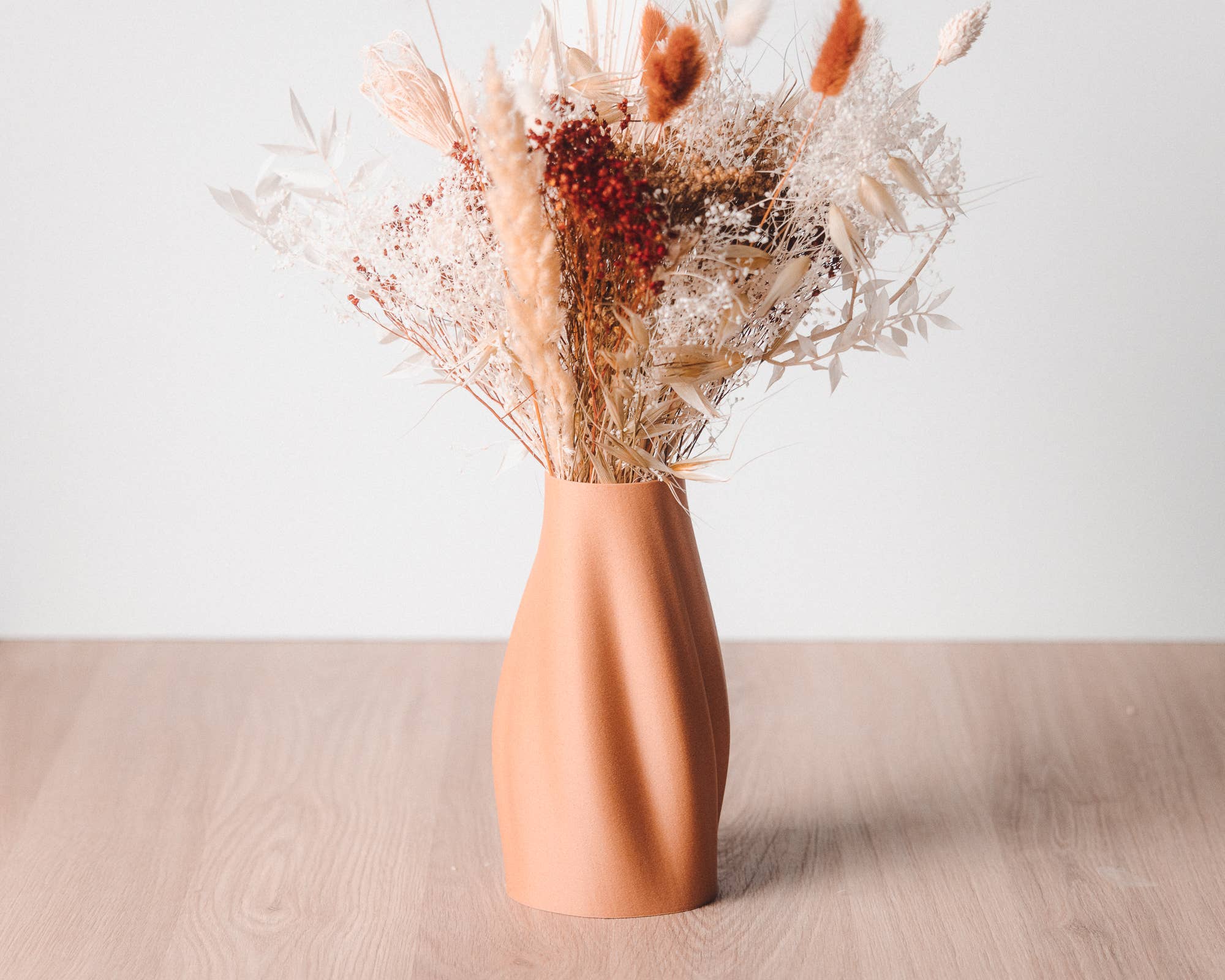 Copo Design - Wholesale Vase - Dried flowers Vase - Wood based - Plastic free - Twist7