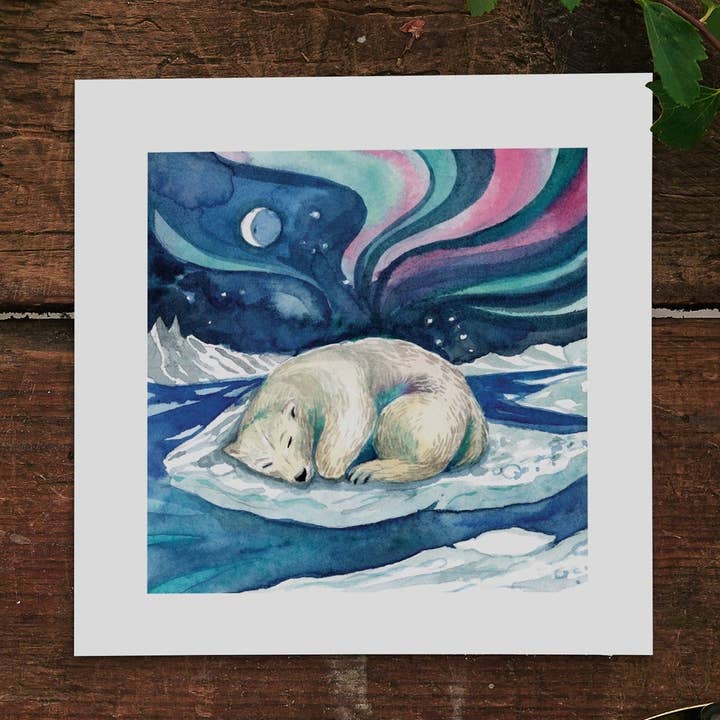 Polar Bear | Dreaming in the Wild for wholesale by Cynthia Oswald