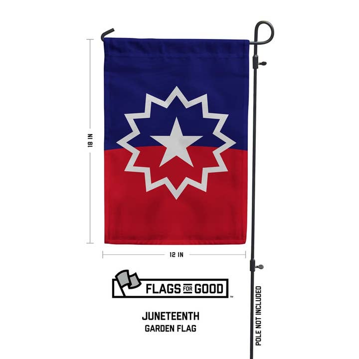 Flags For Good - Wholesale Flag - Juneteenth Garden Flag1