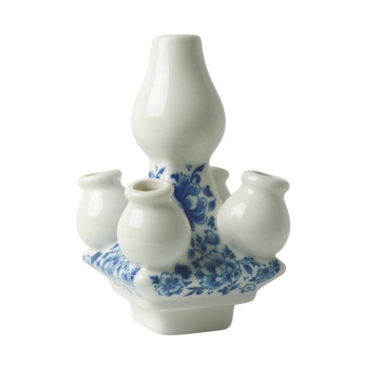 Heinen Delfts Blauw - Wholesale Vase - Stack Madness Graceful Flower Top0