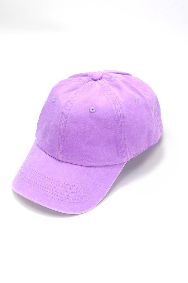 JOSSLYN by wall to wall - Wholesale Baseball Cap - Women's - VINTAGE WASHED BASEBALL CAP 40HW7027