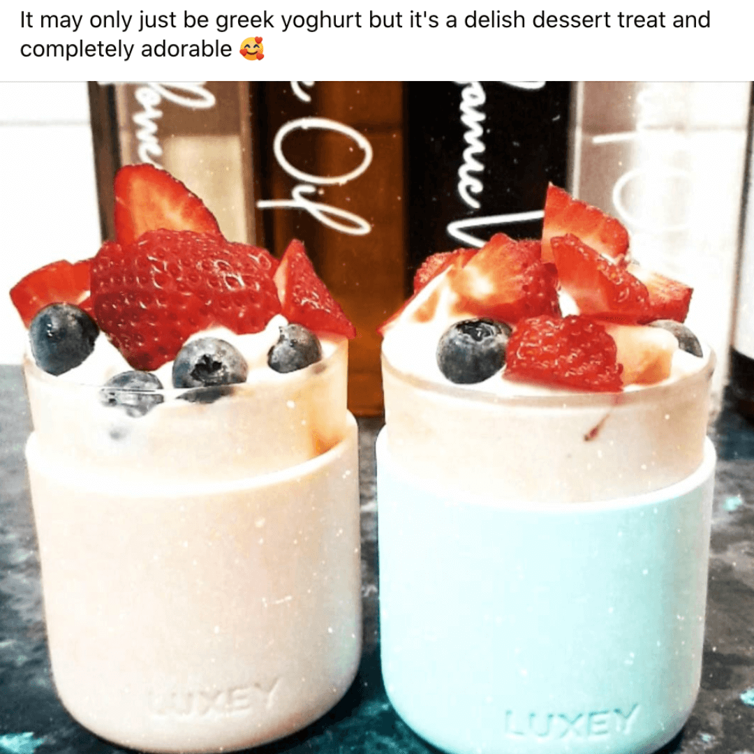 Luxey Cup - Vente Boîtes de conservation - KALE - Contenant à collation 6 oz12