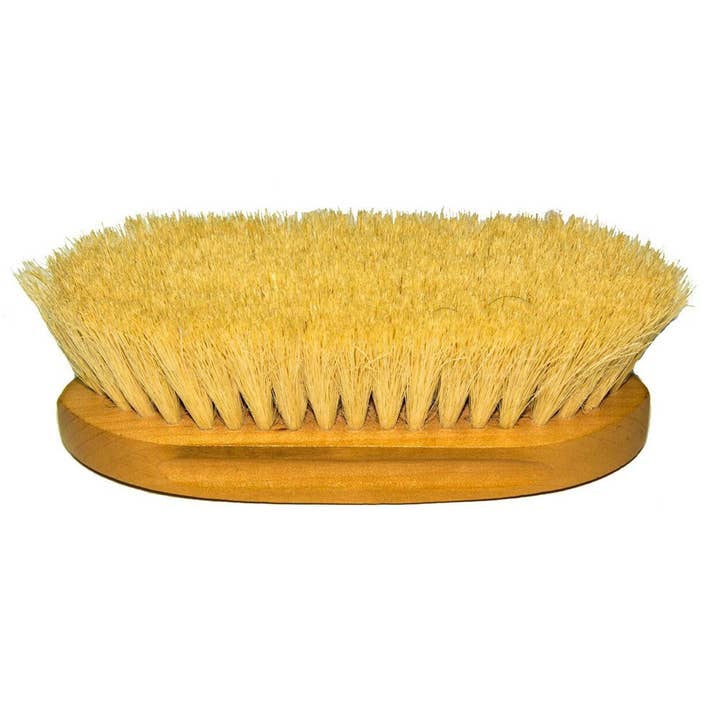 Intrepid International - Wholesale Pet Brush - Cat/Dog - Buttermilk Natural Tampico Fiber Dandy Brush