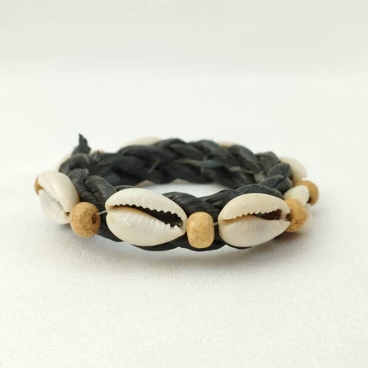 FERN - Wholesale Napkin Ring - Napkin Ring Shell With Bead Dot