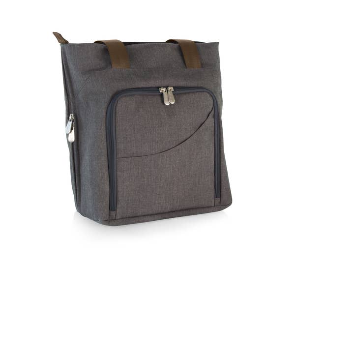 Gray Sonoma Wine & Cheese Set for 2 - Insulated Tote Bag for wholesale on Faire