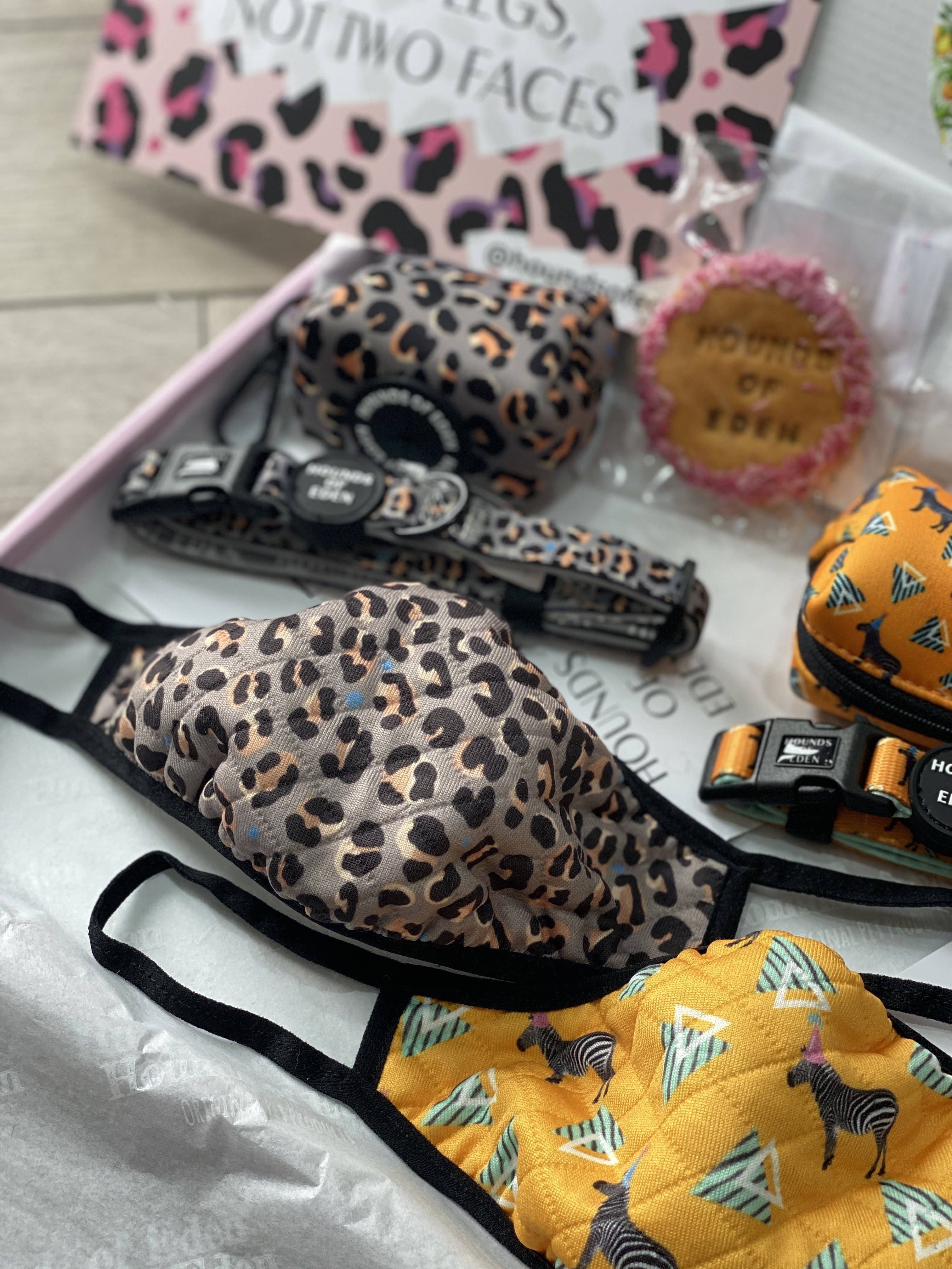 Hounds of Eden – Arnês – Cão por atacado – Steel Leopard - Arnês para cães cáqui/cinza8