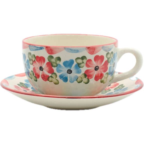 Handgeschilderde Keramische Koffiemokken – Ambachtelijke Bekers voor wholesale door Authentic Origin Colombia