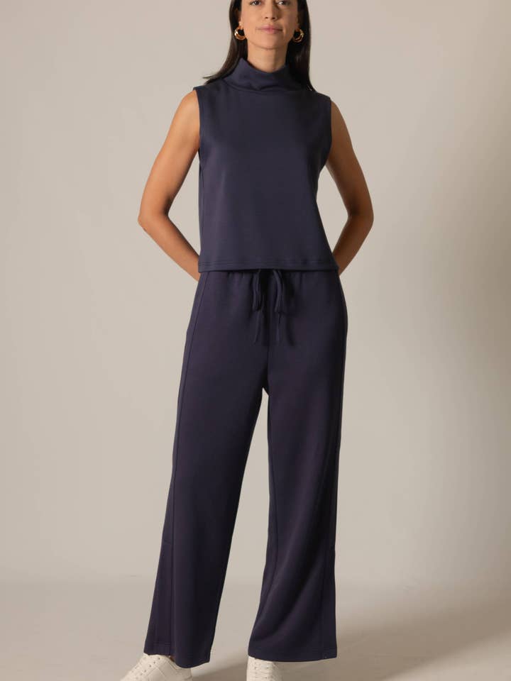 P. CILL - Wholesale Knit Top - Women's - P. CILL Butter Modal Cowl Neck Sleeveless Top8