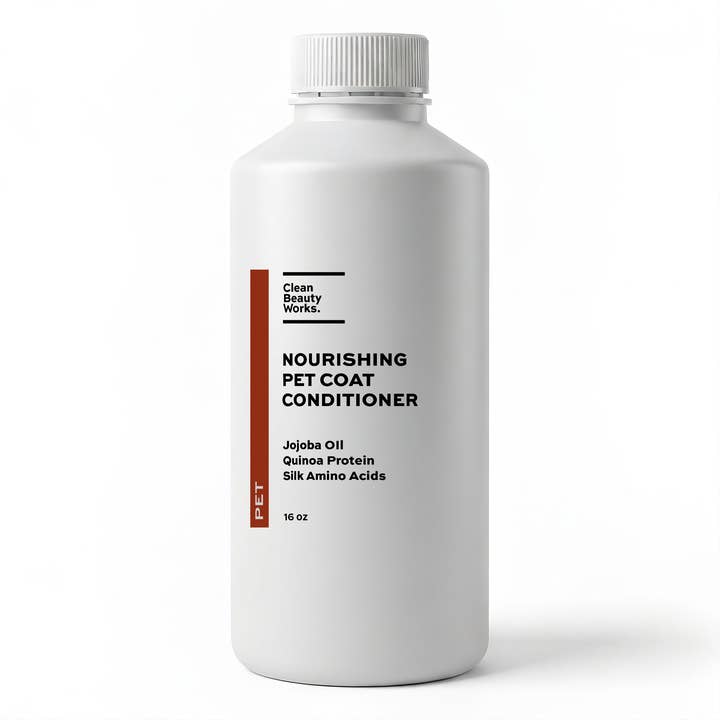 Nourishing Pet Coat Conditioner, Jojoba Oil & Shea Butter for wholesale by Clean Beauty Works.