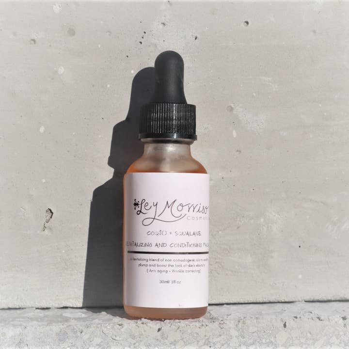 CoQ10 Revitalizing + Conditioning Facial Oil for wholesale by LeyMorriso Cosmetics