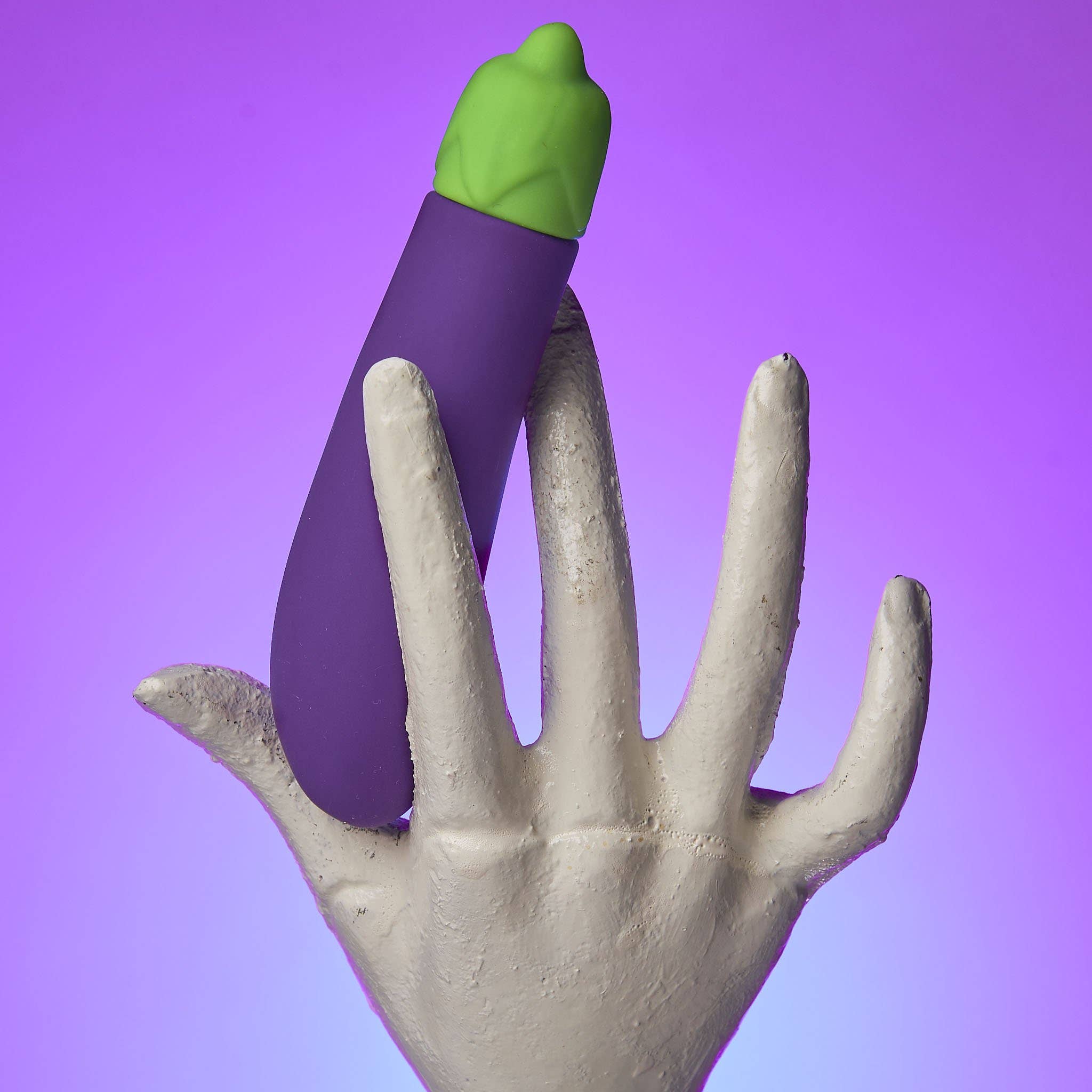 Emojibator - Wholesale Sex Toy - Eggplant Emojibator5